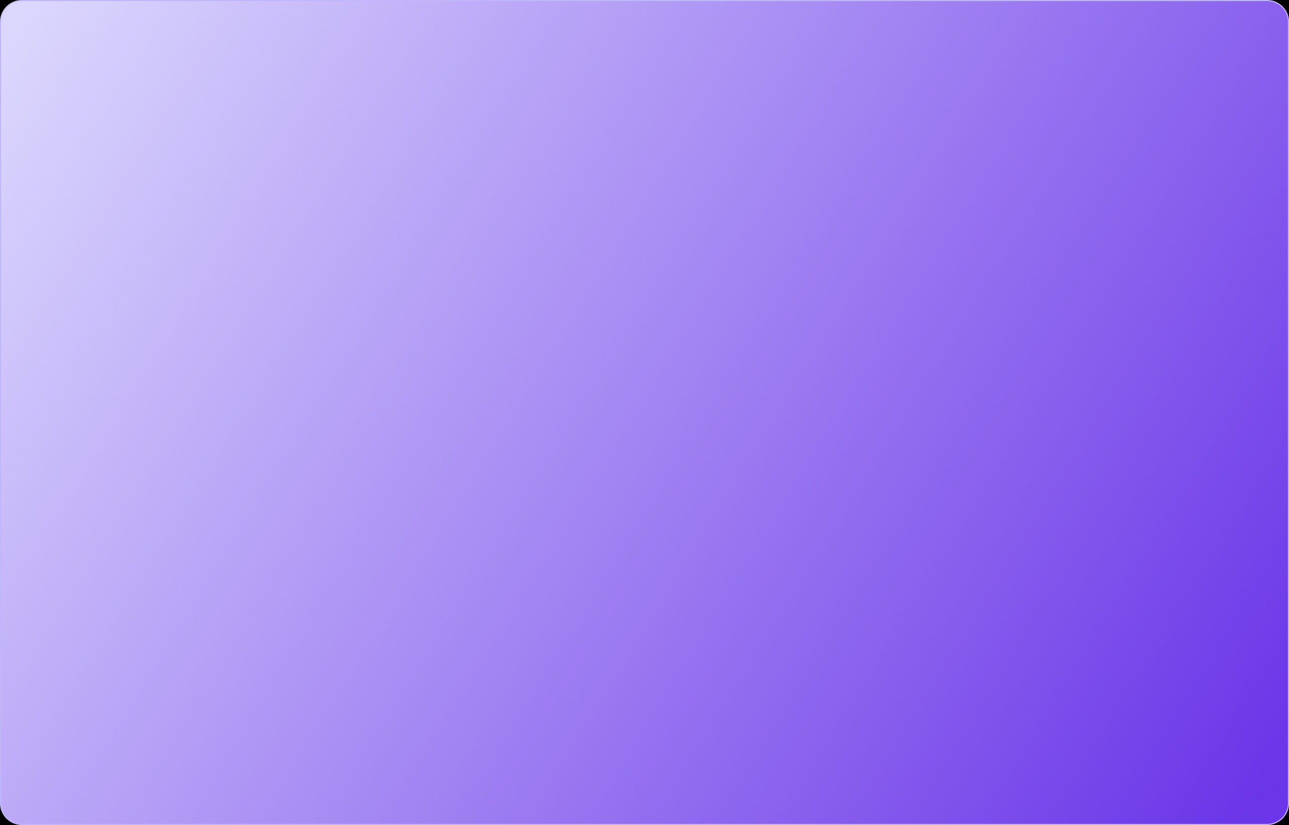 Purple gradient background for demo section
